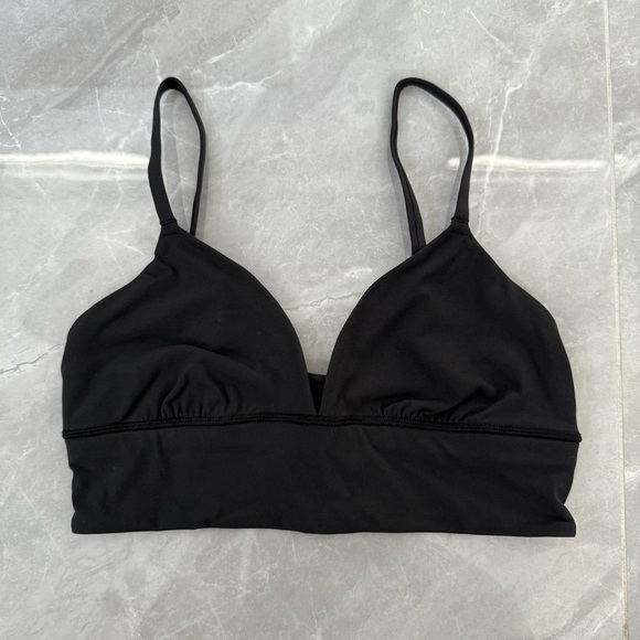 Women’s SKIMS Fits Everybody Triangle Longline Bralette Size Medium - Picture 3 of 16